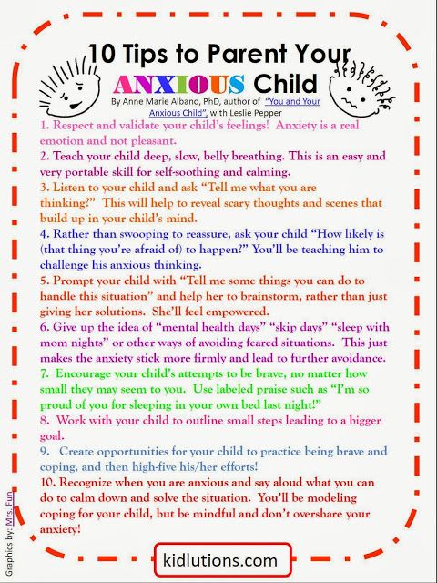 Rosa Belinda Sanchez - Tips to Parent Your Anxious Child